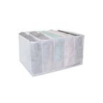 REKHOME 5 Gözlü Dolap Çekmece Içi Akordiyon Katlanır Çamaşır Düzenleyici Organizer Xx-large