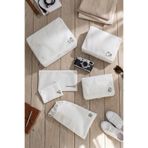 REKHOME 6'lı Beyaz Valiz Düzenleyici Bavul İçi Organizer Set Seyehat Hurcu