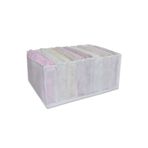 REKHOME 8 Gözlü Dolap Çekmece Içi Akordiyon Katlanır Çamaşır Düzenleyici Organizer X-large