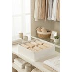 REKHOME Beyaz Çekmece Dolap İçi Düzenleyici Saklama Kutusu Çocuk ve Bebek Odası Organizer Set