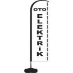 Reklam Ediyoruz Yelken Bayrak Oto Elektrik Temalı Paket
