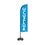 Reklam Ediyoruz Yelken Bayrak Ucuzluk Temalı