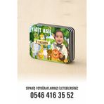 reklamatolye 8x6 cm Kişiye Özel Resimli Doğum Günü Magneti Safari2 Temalı 10 Adet