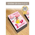 reklamatolye Kişiye Özel Resimli Doğum Günü Magneti 9 Temalı 7x5 Cm 10 Adet