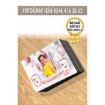 reklamatolye Kişiye Özel Resimli Doğum Günü Magneti Diş Buğdayı 7x5 Cm 10 Adet
