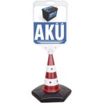 ReklamEdiyoruz Akü Temalı Uyarı Ve Yönlendirme Dubası 1 Adet