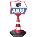 ReklamEdiyoruz Akü Temalı Uyarı ve Yönlendirme OK Dubası