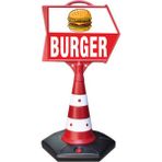 ReklamEdiyoruz Burger Temalı Uyarı ve Reklam Dubası