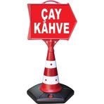 ReklamEdiyoruz Çay Kahve Temalı Uyarı Ve Reklam Dubası