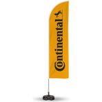 ReklamEdiyoruz Continental Yönlendirme Tanıtım ve Reklam Yelken Bayragı - Beyaz