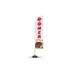 ReklamEdiyoruz Döner Temalı Yelken Bayrak V5