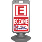 ReklamEdiyoruz Eczane Park Etmeyin Uyarı Dubası Atb1