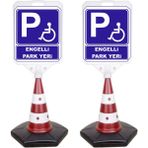 ReklamEdiyoruz Engelli Park Yeri Yazan Reklam Dubası 2'li - 2 Adet