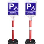 ReklamEdiyoruz Engelli Park Yeridir Park Yapılmaz Uyarı Dubası 2'li