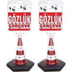 ReklamEdiyoruz Gözlük Temalı Reklam ve Uyarı Dubası 2'li - 2 Adet