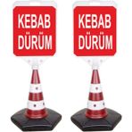 ReklamEdiyoruz Kebab Dürüm Temalı Reklam Dubası 2'li - 2 Adet