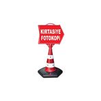 ReklamEdiyoruz Kırtasiye Fotokobi Temalı Uyarı Ve Ok Reklam Dubası
