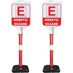 ReklamEdiyoruz Nöbetçi Eczane Uyarı Dubası 2'li
