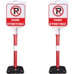 ReklamEdiyoruz Park Etmeyiniz Uyarı Reklam Dubası 2'li