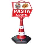 ReklamEdiyoruz Pasta Temalı Uyarı Ve Yönlendirme Ok Dubası