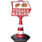 ReklamEdiyoruz Pogaça Açma Temalı Uyarı Ve Yönlendirme Ok Dubası