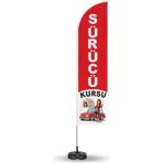 ReklamEdiyoruz Sürücü Kursu Yelken Bayrak V1
