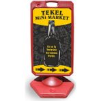 ReklamEdiyoruz Tekel Reklam ve Yönlendirme Uyarı Dubasi A Tabela Kırmızı