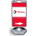 ReklamEdiyoruz Total Reklam ve Yönlendirme Uyarı Dubasi A Tabela Gri