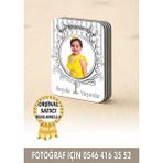 Reklamella 187 Temalı Kişiye Özel Resimli Doğum Günü Magneti 8x6 cm 10 Adet - Beyaz - Gümüş