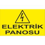 Reklamji Elektrik Panosu Iş Güvenliği ve Uyarı Levhaları - 25x35 cm