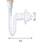 Rekorlu Cekvalflı Koruklu Lavabo Sifonu