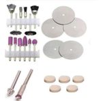 Rekotools -24 Adet Mini Taşlama Zımparalama Fırçalama Seti Dremel Gravür Set