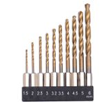 Rekotools Rekotools-1/4'' Bits Saplı Hss Matkap Uçu Seti 10'lu