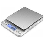Rekotools Rekotools-Dijital Hassas Tartı-Mutfak Terazisi 2kg/0.1gr - Gri