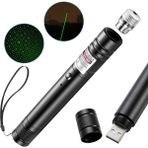 Rekotools Rekotools-Yeşil Şarjlı Lazer Pointer 5000MW USB Şarjlı