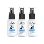 Rekze 24 Saç Kalınlaştırmaya,uzamaya,beslemeye,dökülmeye,kalıp Kellik/alopesi Engel Serum 60 Ml*3 Lü