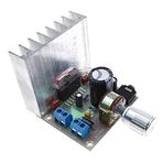 Reland Sun DC 12V TDA7377 Amplifikatör Kartı 2.0 Çift Parça Gürültüsüz Amplifikatör Modülü Kitaplık Hoparlör Güç 35W+35W 2 Çift Kanallı Kart