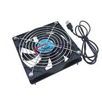 Reland Sun Sessiz 12025 8025 7025 6025 5V 12cm 8cm 7cm 6cm pcm USB Fan Kutusu Yönlendirici Set Üstü Kutu Soğutma Fanı (7cm)