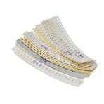 RELAND SUN Toplam 420 adet 21 çeşit her biri 20 adet 0603 SMD direnç paketi 240K-5.1M %5
