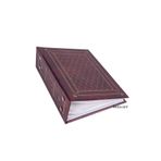 Relavant 96'lık Fotoğraf Albümü 10x15cm Lüks Foto Albümü Etnik Desen Bordo Renk