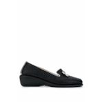 Relax Anatomic Kadın Vegan Siyah Mokasen & Loafer Ayakkabı 611 E4221 BN AYK BLACK-SILVER