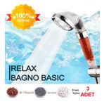 Relax Bagno %50 Su Tasarruflu Duş Başlığı - Arıtmalı Duş Başlığı - 3 Adet