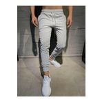 Relax family xf Erkek Gri Eşofman Altı Dar Paça Penye Slim Fit Jogger Kesim Açık gri M