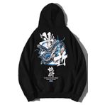 Relax family xf Erkek Oversize Sweatshirt Snake Baskı Siyah