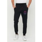 Relax family xf Erkek Siyah Kışlık Eşofman Altı Slim Fit Dar Kesim Jogger Paris