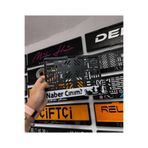 RELAX GARAGE NABER CANIM AMBLEMLİ MOTOR PLEKSİ PLAKALIK uyumlu