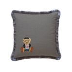Relax Teddy Yastık -EY390 (Kadife Kırlent, Dolgu Boncuk Elyaf, Uluslararası Yıkama Ve Solmama Sertifikası)