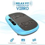 Relax Vibro Vibration Mavi Plate Egzersiz ve Titreşimli Basen Karın Kol Bacak Spor Aleti