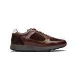 RELAX8622_KAHVE_42 Erkek hakiki deri sneaker ayakkabı koyu kahve