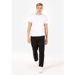 Relaxed Fit Orta Bel Geniş Paça Erkek Siyah Pantolon Cl1071446